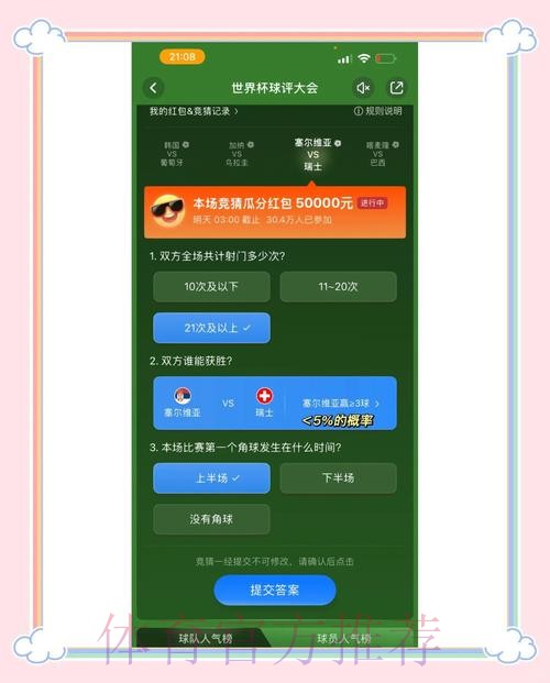 世界杯竞猜全攻略：掌握要点，赢取大奖